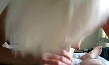 skinny short haired blonde says, i love choking on boners with pov blowjob sucking and ball licking.