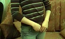 brazilian teen with big tits gets assfucked after shower spying