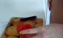 Blonde Babe Plays With Socks And Toys In Her Room