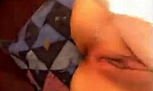 skank gets pounded in missionary position during sex