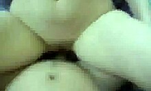 Very pale couple indulges in hardcore in bright bedroom