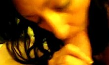 she starts sucking his big penis