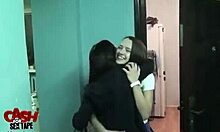 Lecherous Babe Flashing Holes And Playing