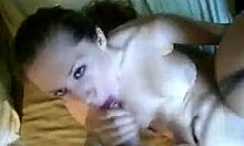 sexy slut gets fucked in the morning and sucks cum