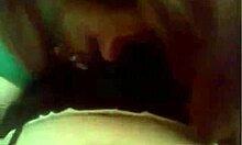 blonde milf submissive for her man on camera