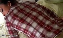 Cute brunette teen 18+ rides and sucks dick in POV fucking