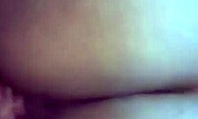 Bitch with messy hair performs great fellatio!