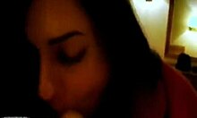 Cute Housewife Devours Man's Cock in POV Blowjob