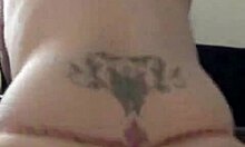 Light-Haired Curvy Girlfriend Shows Off Sexy Thong In Webcam Solo