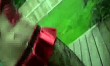 You won't believe how hot this blonde chick looks outdoors