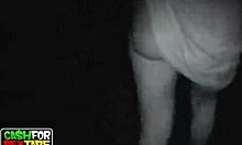 Horny Babe Seeks Nighttime Action With Amateurs In Toilet