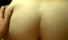 horny gf giving pov handjob in homemade doggystyle 😏