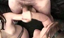 Want to see group gf videos of bitches giving head to lucky lad with cum on tits?