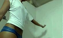 My Sexy Blonde Ex Cleans Her Snatch On Cam!