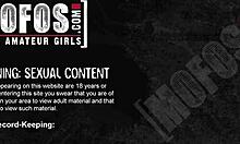 Proud brunette shows off her sexy bootie, letting me finger it outdoors in doggystyle pov with oiled bikini and natural tits