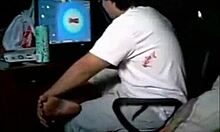 I can't believe how amazing she is at sucking cock, my horny friend. Her blowjob skills are perfect.