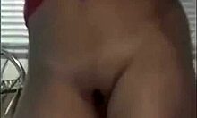 sweet brunette hottie moans on sofa during rough fucking