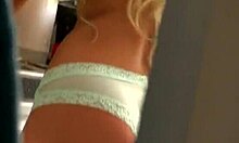 Hey babe, wanna see me bang this long-haired blonde in doggystyle?