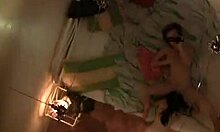 Skinny brunette amateur enjoys a relaxing oral session with another chick