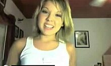 Bubbly Teen 18+ Princess Strips Boldly on Webcam, Showing Pierced Ass and Undressing Kinky!