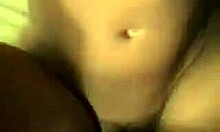 I'm seein this hot brunette slut jerkin her man's cock till it blows all over her big tits!