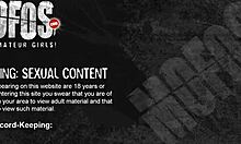 The Classy Brunette In Stockings Feels Intense POV Assfucking Passion