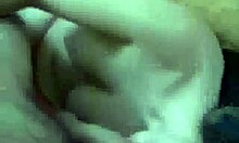 chick licks the tip of my cock like it's candy