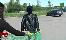 stud with ribcage tattoo enjoys blowjob in car from skilled girlfriend 😈