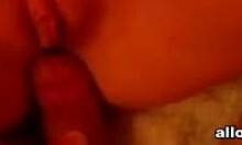 Teen cunt feels intense pleasure with legs high in hardcore