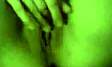 Dude About to Stick Foot in Girl's Tight Vagina!