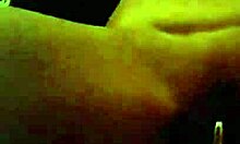 This busty babe spreads and masturbates with vibrator.