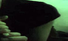 dark vid of babe sucking cock in pov blowjob