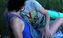 Tied fella gets oral blowjob from whore