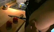 big tits wife gets plowed over in the kitchen by amateur