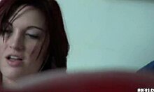 I caught my roomie sex chatting and got into the moment