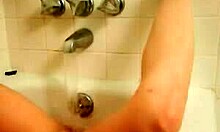 Ex girlfriend masturbates wetly in bathtub