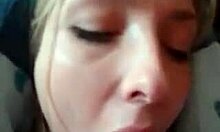 exquisite teen skank sucks hard meat stick in early morning bed