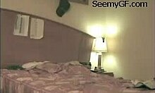 experienced 18+ amateur girlfriend sucks cock on bed