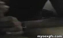 dark vid of babe sucking cock in pov blowjob