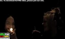 glitzy sexy slut flaunting her sluty outfit 😈