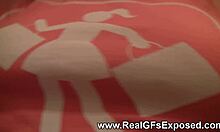 Gleeful Blonde Proudly Shows Her Freshly Shaved Pussy!