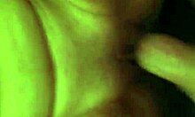 Look at that busty babe playing with her tits!