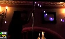 glitzy sexy slut flaunting her sluty outfit 😈