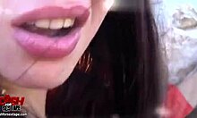 Naked Princess Displays Body on Rock