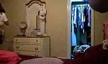 Curious Brunette Undresses And Masturbates On Webcam