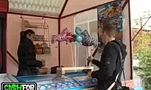 Expensive Sexy Prostitute Posing Outside In Her Sexy Outfit