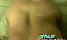 Skanky amateur girlfriend craves fresh warm sperm on her face!