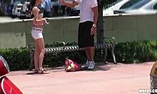 Watch her ride hard after breakup! Pov fucking action.