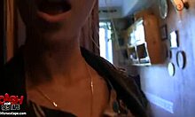 Sleepy Ex-Girlfriend Spreads Legs Wide Open