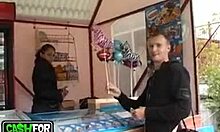 Expensive Sexy Prostitute Posing Outside In Her Sexy Outfit